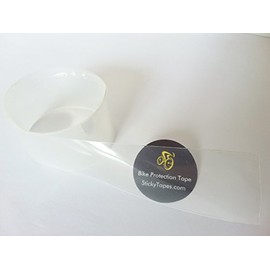 StickyTapes Bike Tape - 1in x 1yd roll of Helicopter Tape - Strong Clear Protective Film