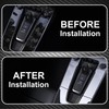 Lypumso 6D Carbon Fiber Vinyl Wrap Roll, Glossy Car Wrap
