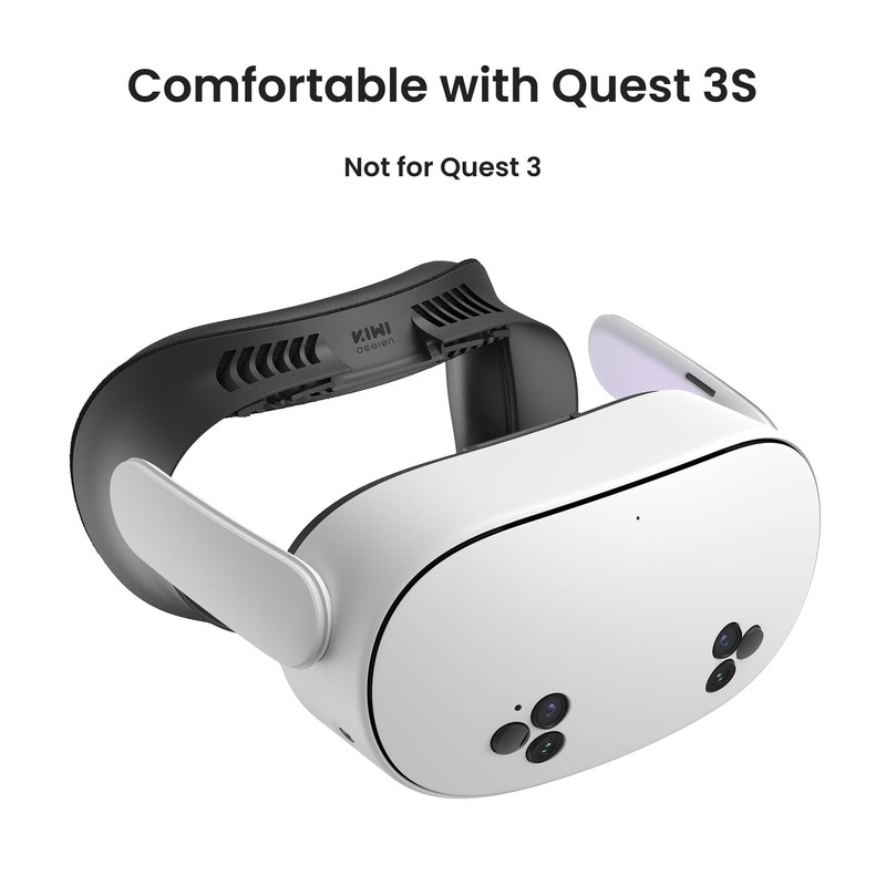 KIWI design V4 Facial Interface Face Pads Compatible with Oculus/Meta