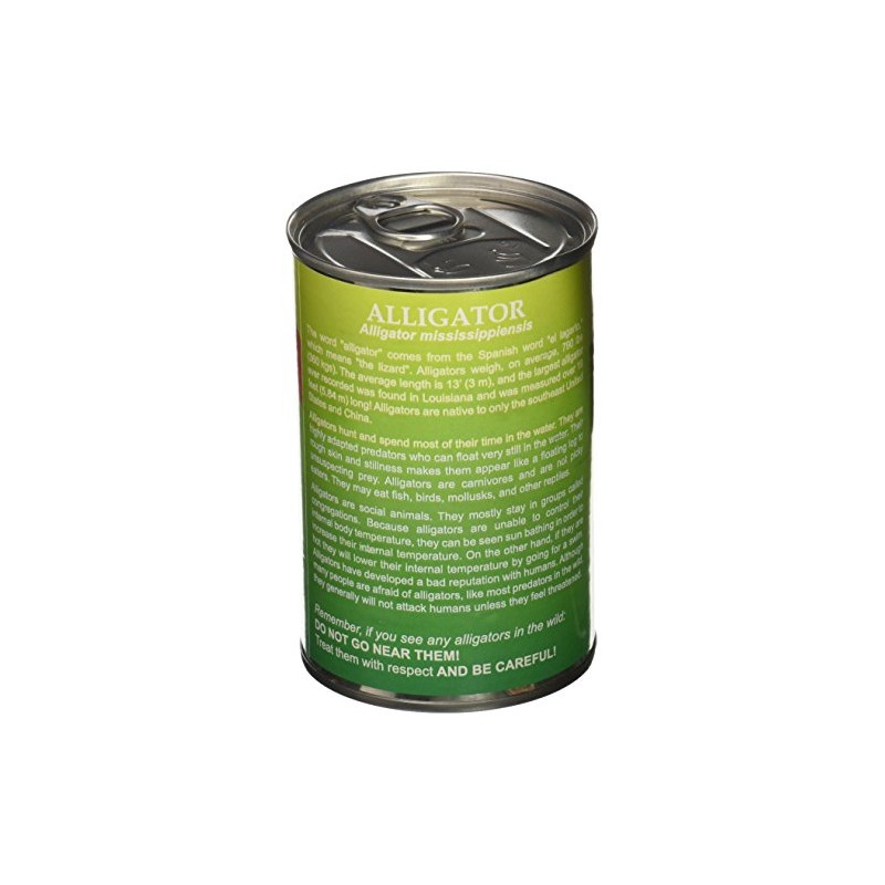 Canned Critters Stuffed Animal: Alligator 6"