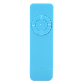 Lossless MP3 Player, Supports up to 64 GB, Portable Digital Audio Music Player, MP3 MP4 Player for Students on Travel (Blue)
