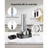 TOMEEM Electric Wine Opener Set - Rechargeable Wine Bottle Opener