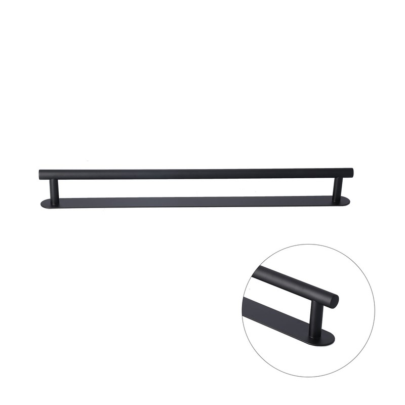 Towel Rack 304 Stainless Steel Single Rod Adhesive Towel Holder