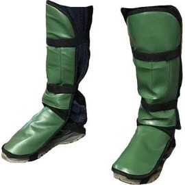 Forester Trimmer Brush Gaiters Green/Black with Free 8"X14" Utility mesh Bag.