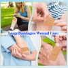 Assorted Bandage Variety Pack (800 Pcs), Waterproof & Breathable Large