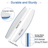 BLESWIN Professional Nail File Set - 12Pcs 100/180 Grit Double-Sided