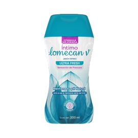 LOMECAN V - Shampoo íntimo fresco. Con extractos naturales que protegen tu zona íntima y ácido láctico que balancea tu pH, sensación fresca con aloe y romero. Botella con 200ml