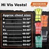 Yellow Hi Vis vest PRESS PHOTOGRAPHER Vest Waistcoat Safety Vest