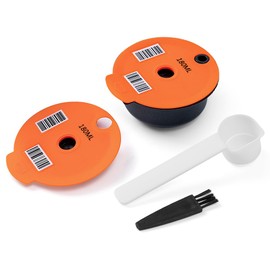 i Cafilas Refillable Coffee Capsule for Tassimoo Boosch, Reusable Refill Capsule Coffee Capsule Coffee Filter for Tassimoo Boasch 180 ml