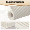 Silicone Dish Draining Mat with Drain Lip, Eco Friendly Dish