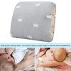 Baby Nursing Pillow Lightweight Soft Nursing Pillow for Travel (Grey