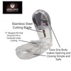 Pill Cutter and Organizer Combo, Twice a Day Madication Vitamin