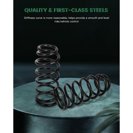 SCITOO 52441SNCA01 Coil Springs, 2Pcs Rear Suspension Coil Springs Set Compatible with 2006-2011 for Honda for Civic