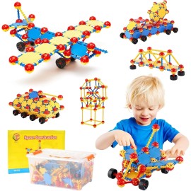 ZOZOPLAY 160PCS STEM Building Blocks Set, Preschool Toys for Ages 3+Kids,...