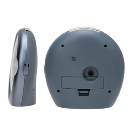 Casio TQ-478-8JF Alarm Clock Analog Metallic Gray with Snooze Light