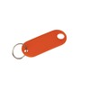 WEDO 262811806 Key Ring for Labelling, Orange, Pack of 100,