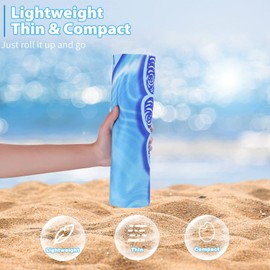 Microfiber Lightweight Thin Beach Towel Oversized 180x80cm Big Extra Large Sand Free Towels for Adult Quick Dry Travel Camping Beach Accessories Vacation Essential Gift
