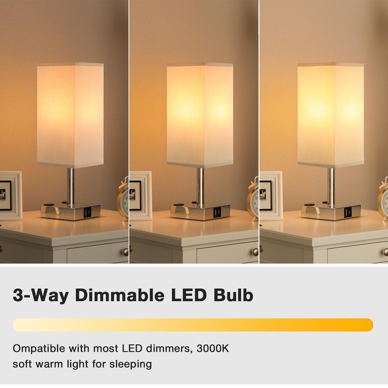 aooshine Q50 Dimmable LED Light Bulb - 3000K Warm White