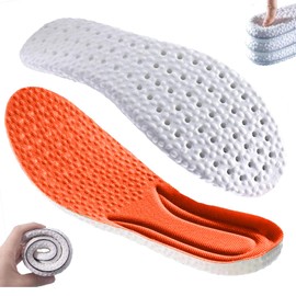 YONZO Insole, Anti-Fatigue, Shock Absorption, Standing Work, Antibacterial, Deodorizing, Ultra Lightweight, Soft, Breathable, Absorbs Sweat & Durable & High Elasticity, Sneakers, Insole, Insole