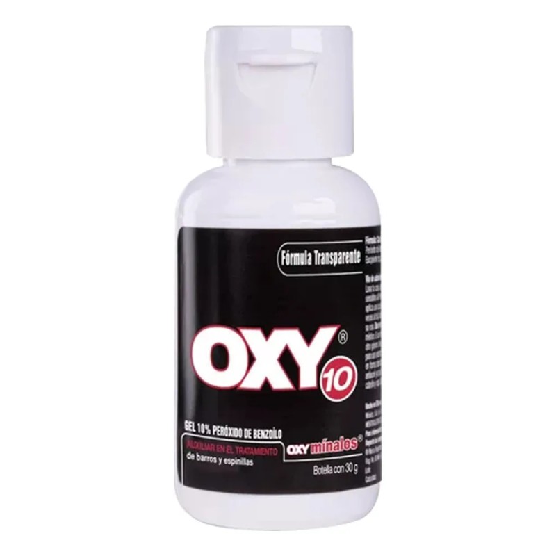 Oxy 10 Gel Antiacné 30g con Peróxido de Benzoílo Rohto