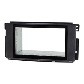 tomzz Audio ® 2451-038 Doppel DIN Radioblende (Set) für Smart Fortwo 451, ForFour 454, schwarz