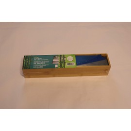 Foil or Plastic Dispenser with Cutter 13.2" x 2.8" in Bamboo