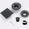 6 Inch Square Shower Floor Drain, Shower Drain Kit with