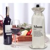 QZJ Mom Wine Bag - Appreciation Gift for Mum Birthday,