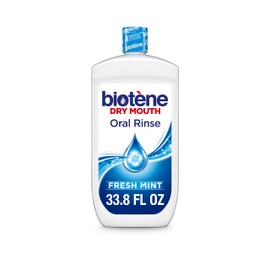 biotne biotne Oral Rinse Mouthwash for Dry Mouth, Breath Freshener and Dry Mouth Treatment, Fresh Mint - 33.8 fl oz