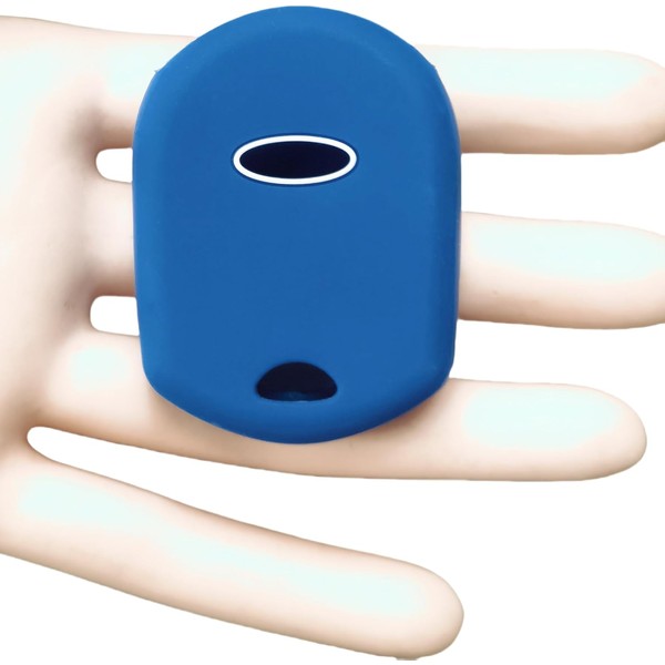 RUNZUIE 4 Buttons Silicone Remote Key Fob Cover for Ford