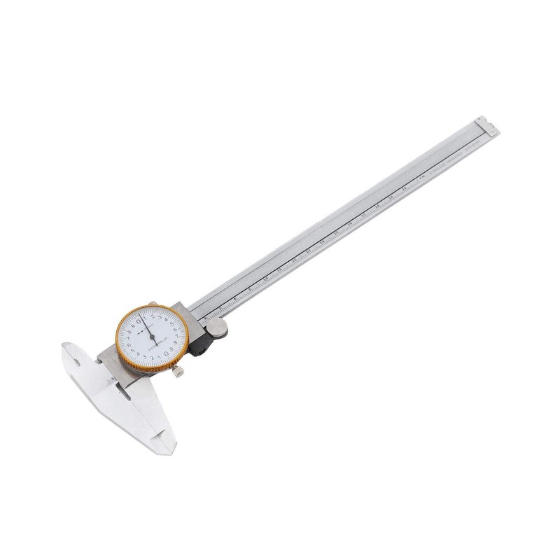 KATSU Dial Caliper Vernier 200mm 8 Inch Stainless Steel, High
