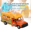 1/28 Simulation Multi‑function Light Music Pull‑back Toy Car Model Kid