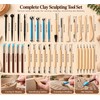 Clay Sculpting Tool Kit for Pottery & Modeling – 25-43