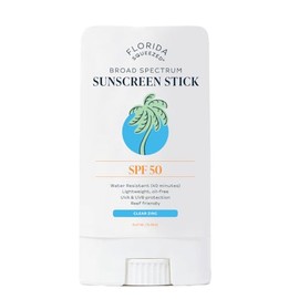 Florida Squeezed Broad Spectrum Sunscreen Stick SPF50 | .47 oz | Mineral and Zinc Face Stick
