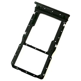 Micro SD Tray SIM Card Tray Slot Holder Single SIM Card Slot Replacement Parts for Motorola Moto G 5G 2025 XT2517 with Eject Pin - Black