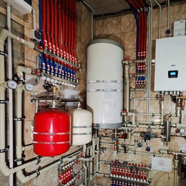 Expansion Tank Wall Bracket,Expansion Tank Water Heater Wall Mounting Bracket - Metal Street Sign Mounting Bracket for 5 Gallon Tank or 13 Inch Diameter Pole, Nitrogen Propane Tank Holder