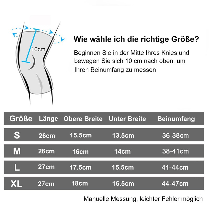 Knee Support Pack of 2 Sports Knee Support with Adjustable