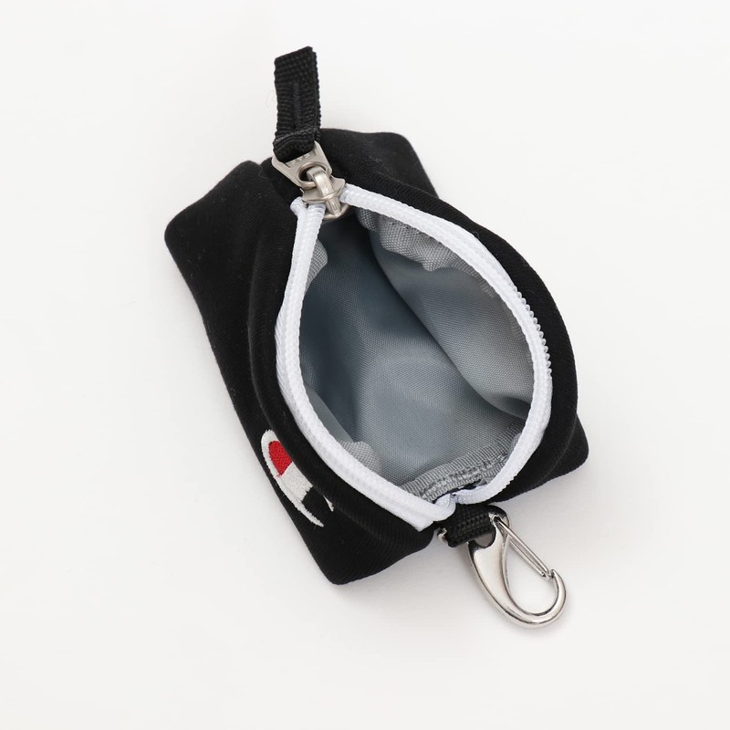 Champion Accessories Golf C3-YG704B Graphic Print Ball Case, Black