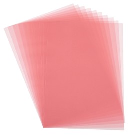 PATIKIL Trace Paper, 30 Sheet A4 Translucent Tracing Paper Pad 8" x 12" 100 GSM for Tracing Images Sketching Drawing Painting Ink Pencil Marker, Pink