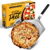 Checkered Chef Pizza Peel - Extra Large, Stainless Steel Metal