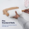 Wooden Kitchen Roll Holder Wall Mounted | Beech Wall Kitchen