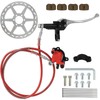 Mini Bike Hydraulic Disc Brake Caliper Kit Compatible with Baja