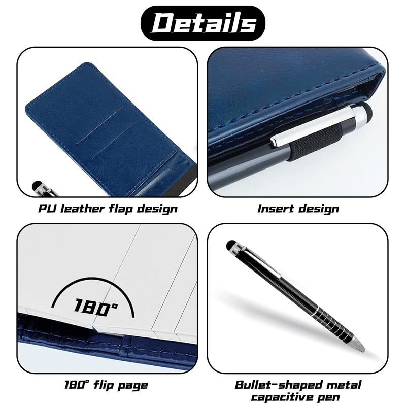 FINEASY Mini Pocket Notebook A7 Holder Set 100 Page 88G