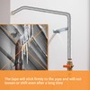 DOBTIM Foam Foil Pipe Insulation Wrap 3 in x 32