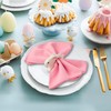 APTWOW Easter Napkin Rings Set of 6