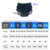 AQX Reusable Adult Swim Diapers Special Needs, Washable Cloth Diapers