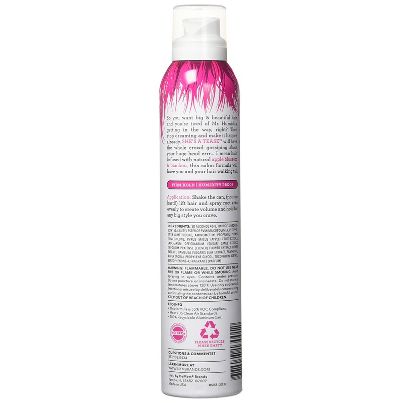Not Your Mother's She's A Tease Volumizing Hairspray, 8 Ounce