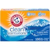 Arm & Hammer Fabric Softener Sheets, 100 sheets, Purifying Waters