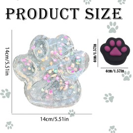 5 PCS Cat Paw Squishy, Paw Squishy, Squishy Cat Paw, Taba Squishy Paw, Squishy Paw, Giant Paw Squishy, Squishy Paw for Kids Adults Boys Girls Birthday Party Favors Gifts ﻿