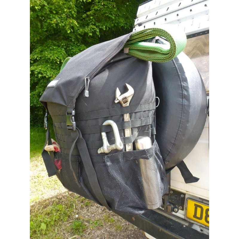 Trasharoo Spare Tire Trash Bag BLACK